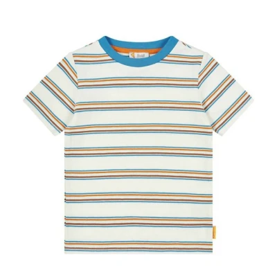 Abbildung von Steiff Kurzarm Surfing Tshirt print für Kinder, Größe: 92, Cloud dancer