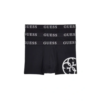 Abbildung von Guess 3ERPACK LOGO Panties, Herren, Größe: Large, Schwarz