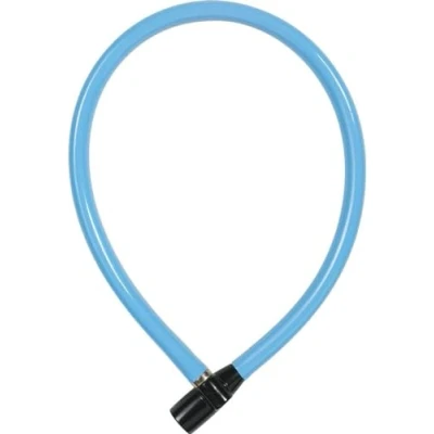 Abbildung von ABUS Kabelschloss 3406K 55 mm langes Stahlkabel mit Kunststoffummantelung Fahrradschloss Sicherheitslevel 1 Sortiert ( Blau, orange, Rot, Rosa, Grau oder Grün)
