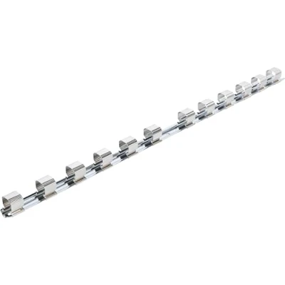 Abbildung von BGS 3460 Aufsteckschiene mit 12 Clips 20 mm (3/4&quot;)