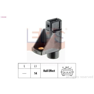 Abbildung von EPS 1.953.042 Sensor, Nockenwellenposition Made in Italy OE Equivalent OPEL: Omega B Limousine, Caravan, Calibra A