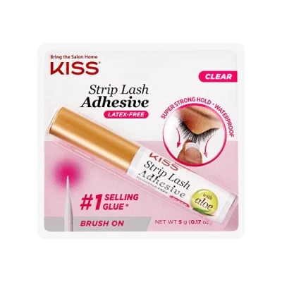 Abbildung von Kiss Lash Glue Clear, Transparent, 5 g (1er Pack)