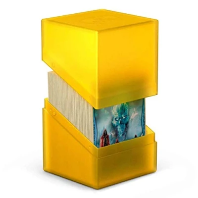 Abbildung von Ultimate Guard Boulder Deck Case 100+ Standardgröße Bernstein