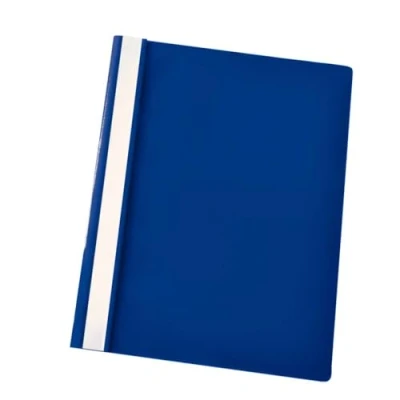 Abbildung von ESSELTE VIVIDA Report File Ordner aus PPL mit Nadeln f.to A4 dunkelblau 28315