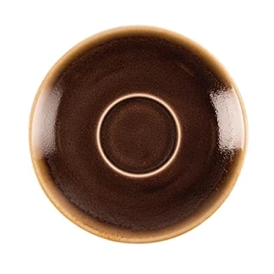 Abbildung von Olympia Kiln Fiesta Einwegbecher für Heißgetränke, geriffelte Wand, 240 ml, Rot, 500 Stück
