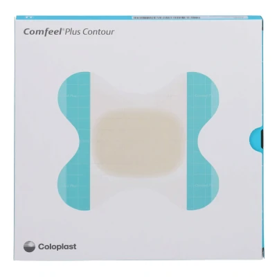 Abbildung von Comfeel Plus contourierter Hydrokolloidverb.6x8cm