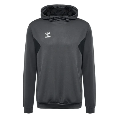 Abbildung von Hummel Authentic PL Kapuzenpullover, Herren, Größe: XXL, Asphalt