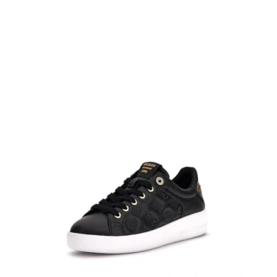 Abbildung von Guess Ronii Sneaker low, Damen, Größe: 39, Black/brown Schuhe