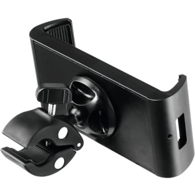 Abbildung von Durable Tablet Klemmhalterung Tough CLAMP XL, 360 drehbar für Tablets 7 13&quot;, Regalböden/Stangen, schwarz, 894601