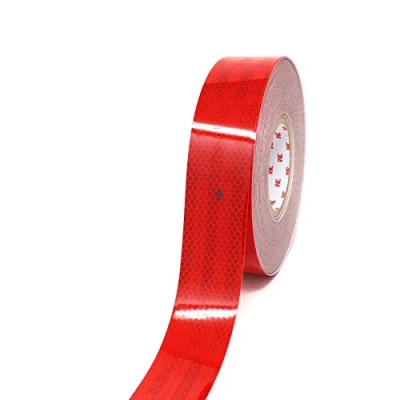Abbildung von 3M Diamond Grade 983 Scotchlite Konturmarkierung 50mm Reflexfolie Reflexband Finest Folia (Rot 72, 8 Meter)