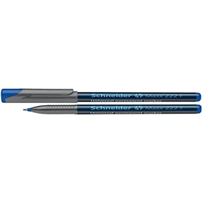 Abbildung von 10 x Schneider Universalmarker Maxx 222 permanent F blau