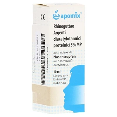 Abbildung von Rhinoguttae Argenti diacetylotannici proteinici 3% MP Nasentropfen 10 ml