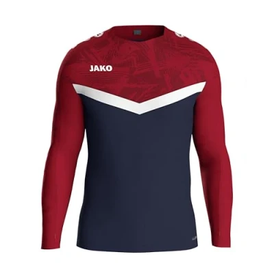 Abbildung von JAKO ICONIC Sweatshirt Herren und Damen Atmungsaktiver Unisex Sport Pullover mit wärmender Fleece Innenseite, Maximale Bewegungsfreiheit