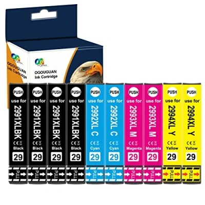 Abbildung von OGOUGUAN 29XL Tintenpatrone Kompatibel für Epson 29 XL Multipack, Expression Home XP 235 245 247 255 257 332 335 352 342 345 455