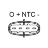 Abbildung von Sensor, Saugrohrdruck NGK 93902