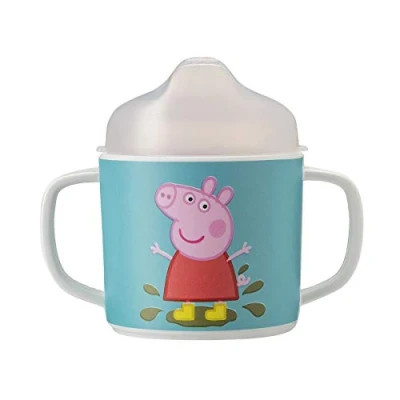 Abbildung von Petit Jour Paris Tasse Peppa Pig Unentbehrlich, um ganz allein zu trinken lernen!