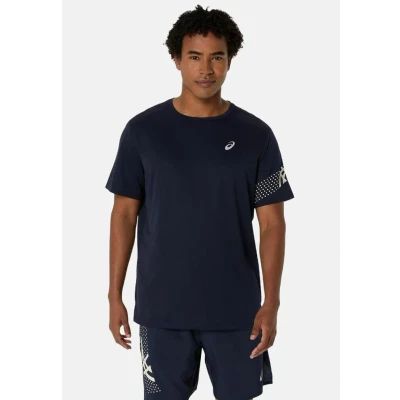 Abbildung von Asics ICON SS Sport Tshirt, Herren, Größe: Medium, Midnight