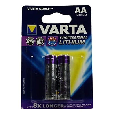 Abbildung von Batterien Lithium Mignon 1,5V FR6/L91 2 St