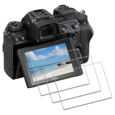 Abbildung von iDaPro Displayschutz schutzfolie für Nikon Z7 / Z6 Z5 [3Stück] schutzglas Tempered Glass Screen Protector 9H Härte Gehärtetes Glas