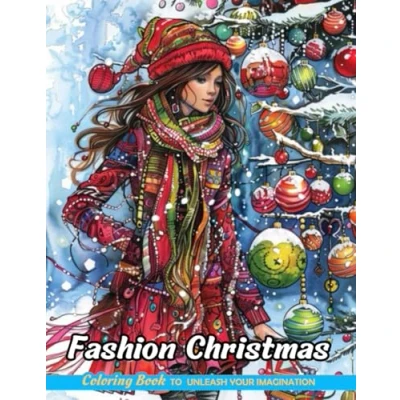 Abbildung von Fashion Christmas: Christmas Coloring Books with for Stress Relief and Relaxation (Coloring Kids &amp; Adults)