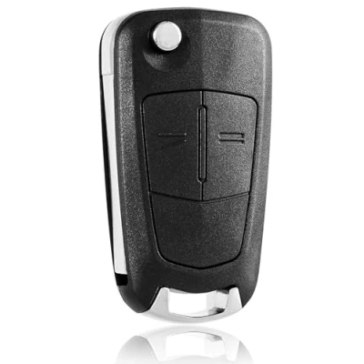 Abbildung von 2 Tasten Gehäuse der Fernbedienung Typ Messer für OPEL Corsa Astra Vectra Zafira Antara Tigra B Auto Schlüsselgehäuse Pilot Autoschlüssel
