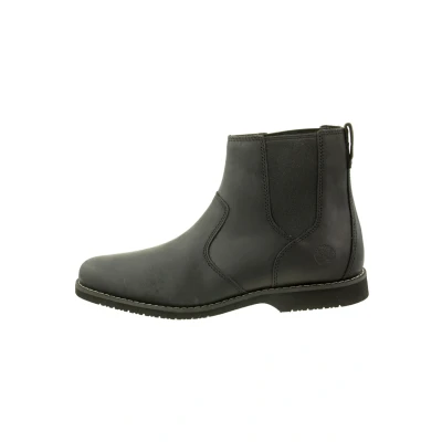 Abbildung von Timberland Herren Woodhull Chelsea Basic Stiefel, Black Full Grain, 45 EU