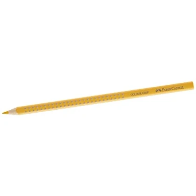 Abbildung von FABER CASTELL Dreikant Buntstift Colour GRIP, kadmiumgelb