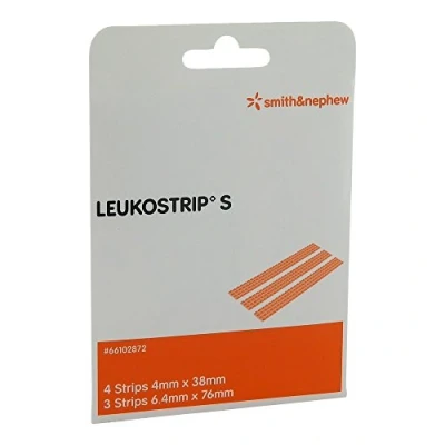 Abbildung von Leukostrip S Wundnahtstreifen 4x38 mm 50X4 St