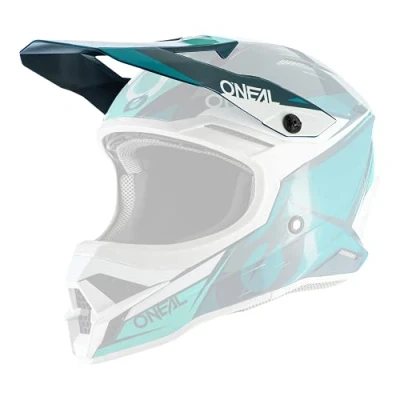 Abbildung von O&#039;NEAL Motocross Helm Ersatzteile Enduro Motorrad Ersatzschirm 3SRS Helmet Stardust Visor Erwachsene Teal Mint One Size