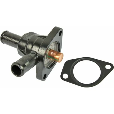 Abbildung von METZGER 4006152 Kühlwasserthermostat 84 mit Dichtung Kunststoff PEUGEOT: Boxer Kastenwagen, Bus, CITROËN: Jumper I Pritsche/Fahrgestell