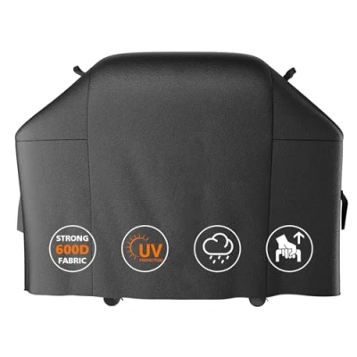 Abbildung von GFTIME 7130 Grillabdeckung,147 x 63 113 cm Grill Abdeckung für Weber Genesis II LX 300 Series E310, S310, E330, EP 330 Gasgrill, Char Broil, Landmann, Brinkmann, BBQ Cover 7134