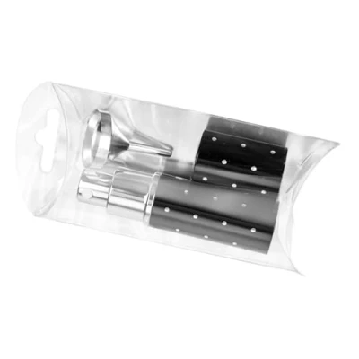 Abbildung von Fantasia Taschenzerstäuber 10ml, nachfüllbar inkl. Trichter, Parfum Zerstäuber Geschenkset für zuhause und unterwegs