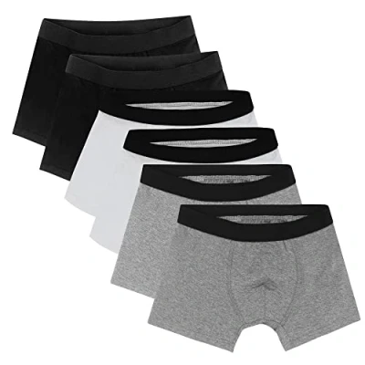 Abbildung von Libella Unterhosen Jungen Baumwolle Boxershorts Kinder Unterwäsche 6er Pack 1603BWG 158/164
