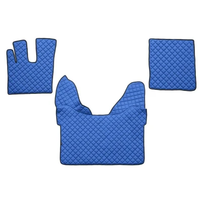 Abbildung von F CORE FL25 BLUE Fußmattensatz Eco Leder vorne 3 Blau