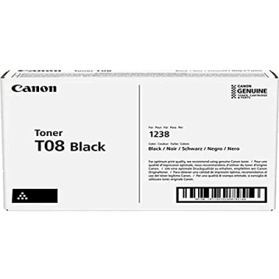 Abbildung von Canon Original T08 Toner schwarz (3010C006)
