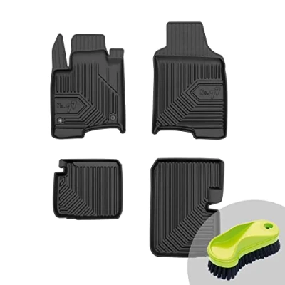 Abbildung von FROGUM No.77 Gummimatten Ganzjahresset von Auto Fußmatten Autofussmatten für FIAT Panda III ab 2020 Langlebiges TPE Material