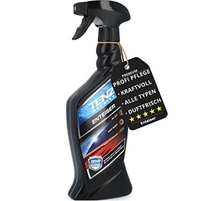 Abbildung von TENZI Premium Scheibenenteiser (600ml) Spray für Auto &amp; Motorrad Enteiser, Enteiserspray, Entfroster Scheiben, Autotür Schloss Enteisungsspray bis 22C Frost Antifrost Eisfrei Autoscheibe