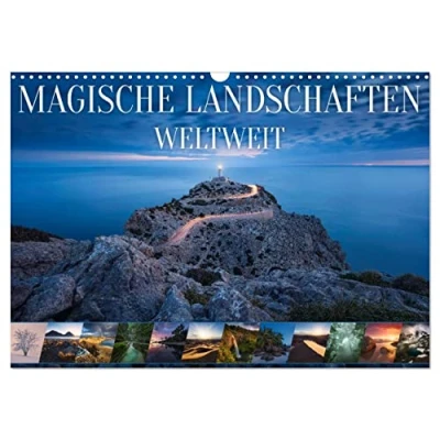 Abbildung von Magische Landschaften Weltweit (Wandkalender 2025 DIN A3 quer), CALVENDO Monatskalender