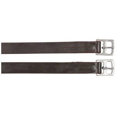 Abbildung von Kerbl Steigbügelriemen Paar Schwarz 145cm 27mm