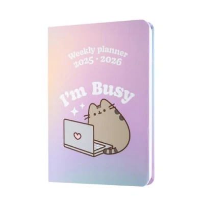 Abbildung von Grupo Erik Hausaufgabenheft Schülerkalender 2025/2026 Pusheen Cat Schulplaner 2025 2026 Kalender Taschenkalender Schulkalender Geschenk Einschulung Mädchen und Jungen Schulsachen
