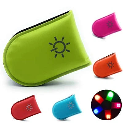 Abbildung von ELANOX LED Blinklicht ED Clip für mehr Sichtbarkeit Sicherheit Rucksack Kleidung