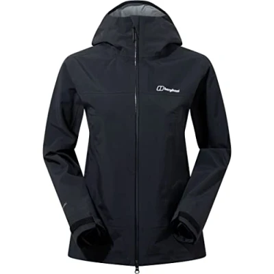 Abbildung von Berghaus Highland Storm 3L Waterproof Jacke für Damen, schwarz / schwarz, 34