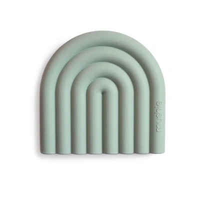 Abbildung von Mushie Beißring Regenbogen Cambridge Blue