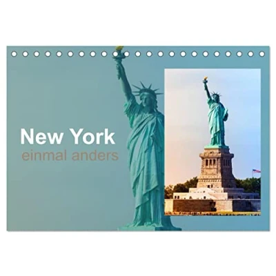 Abbildung von New York einmal anders (Tischkalender 2025 DIN A5 quer), CALVENDO Monatskalender