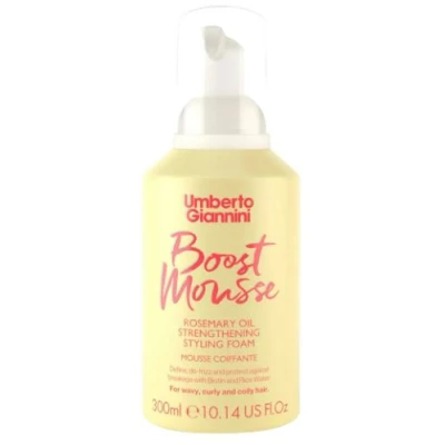 Abbildung von Umberto Giannini Strong Curls Rosemary Oil Strengthening Styling Foam 300ml