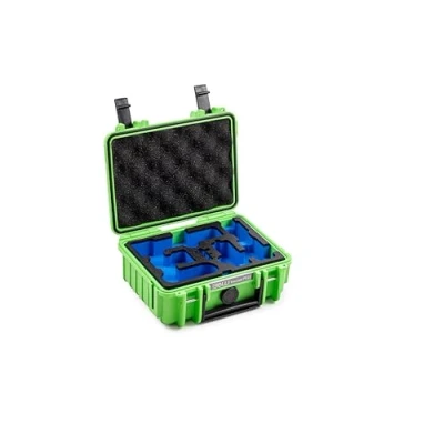 Abbildung von B&amp;W International Transportkoffer Outdoor für DJI Osmo Pocket 3 Kreativ Combo Type 500 Grün wasserdicht nach IP67 Zertifizierung, staubsicher, bruchsicher und unverwüstlich