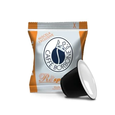Abbildung von Caffè Borbone Respresso, Exklusive Kaffeemischung 120 Kapseln Kompatibel mit Nespresso®* Haushalts Espressomaschinen
