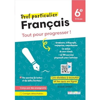 Abbildung von Prof particulier Français 6e: Tout pour progresser ! Avec des exercices de lecture guidée pas à et podcasts