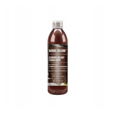 Abbildung von Barwa Herbal Black Rübe Shampoo für empfindliches und dünnes Haar, 0% Farbstoffe, 250 ml