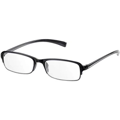 Abbildung von infactory Lesehilfe Brille: flexible Lesehilfe, +3,5 dpt (Flexible Brille, klappbare Lesebrille, Zeitschriften)